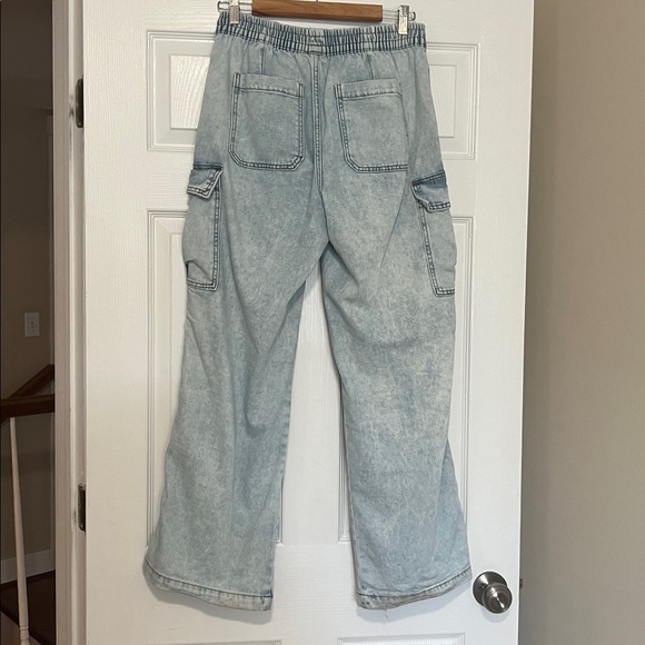 Aerie acid wash wide leg Denim - Picture 5 of 7